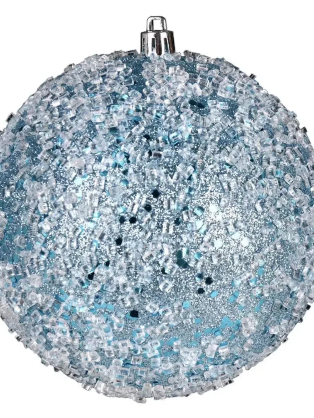 Vickerman Glitter Hail Ball Ornament Christmas Decor Holiday Decoration Gift